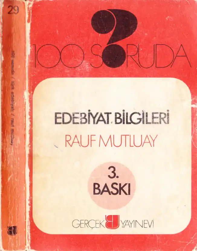 100 Soruda Edebiyat Bilgileri — Rauf Mutluay