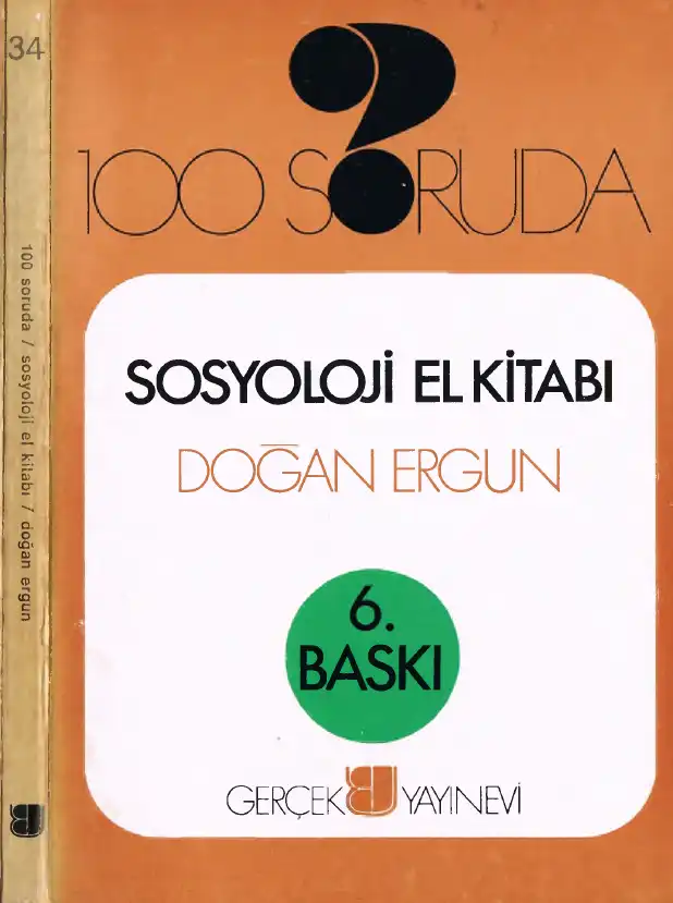 100 Soruda Sosyoloji El Kitabı — Doğan Ergun