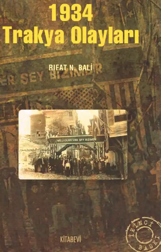 1934 Trakya Olayları — Rıfat N. Bali