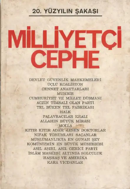 20. Yüzyılın Şakası Milliyetçi Cephe — N Sel
