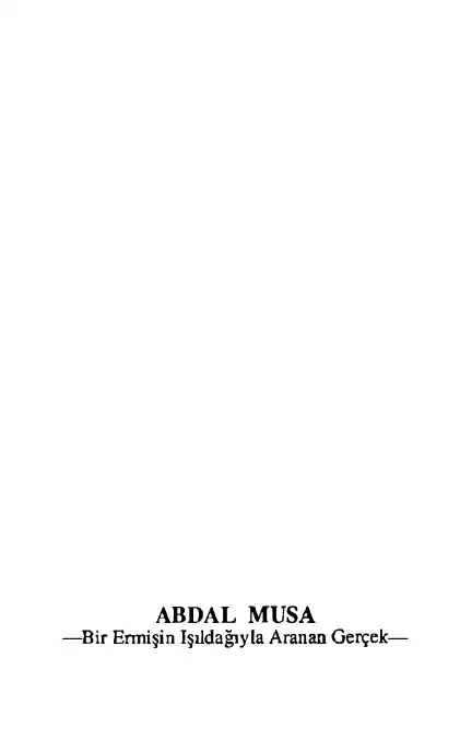 Abdal Musa — İsmet Zeki Eyuboğlu