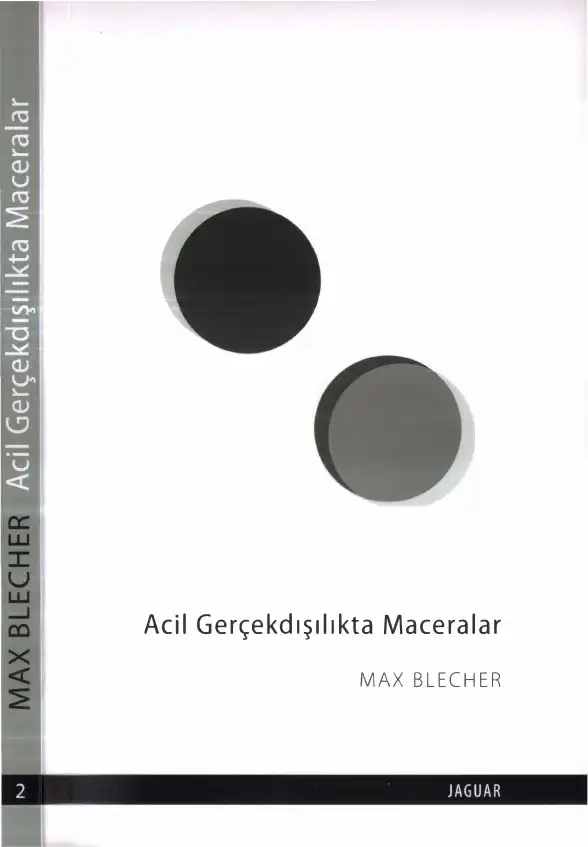 Acil Gerçekdışılıkta Maceralar — Max Blecher