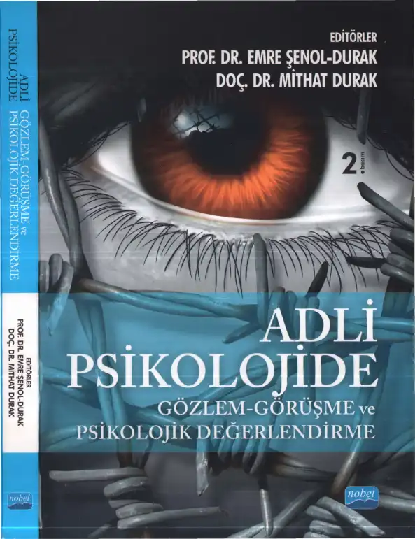 Adli Psikolojide Gözlem-Görüşme ve Psikolojik Değerlendirme — Emre Şenol-Durak, Mithat Durak