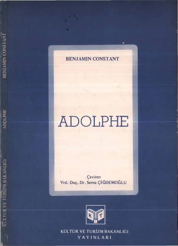 Adolphe — Benjamin Constant