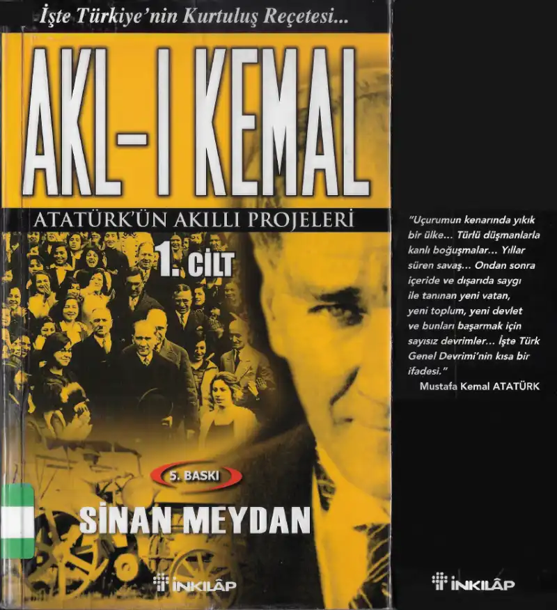 Akl-ı Kemal 1. Cilt — Sinan Meydan