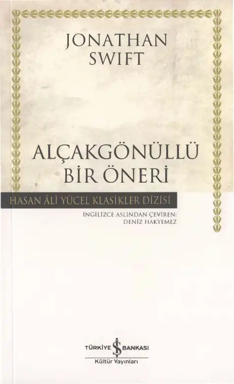 Alçakgönüllü Bir Öneri — Jonathan Swift