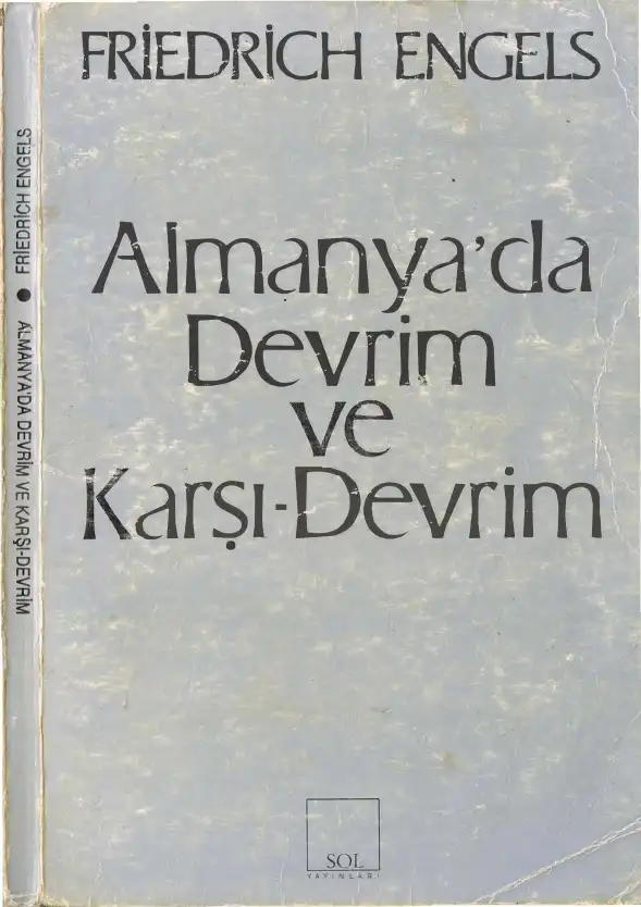 Almanya'da Devrim ve Karşı-Devrim — Friedrich Engels