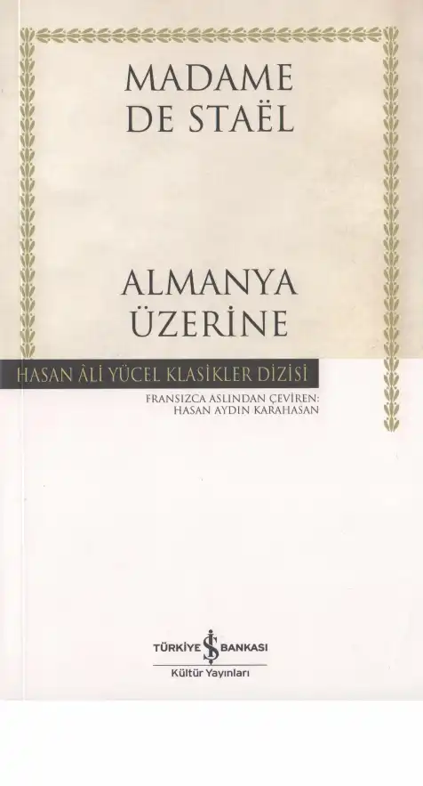 Almanya Üzerine — Madame de Staël
