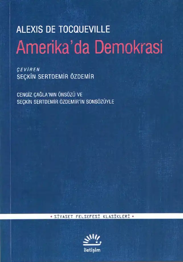 Amerika'da Demokrasi — Alexis de Tocqueville