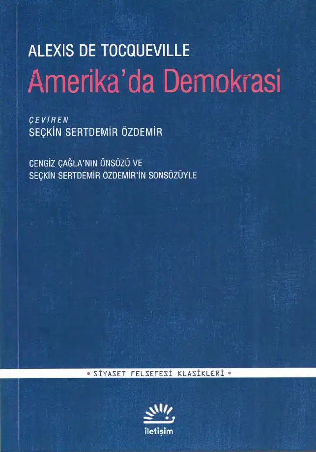 Amerika’da Demokrasi — Alexis de Tocqueville
