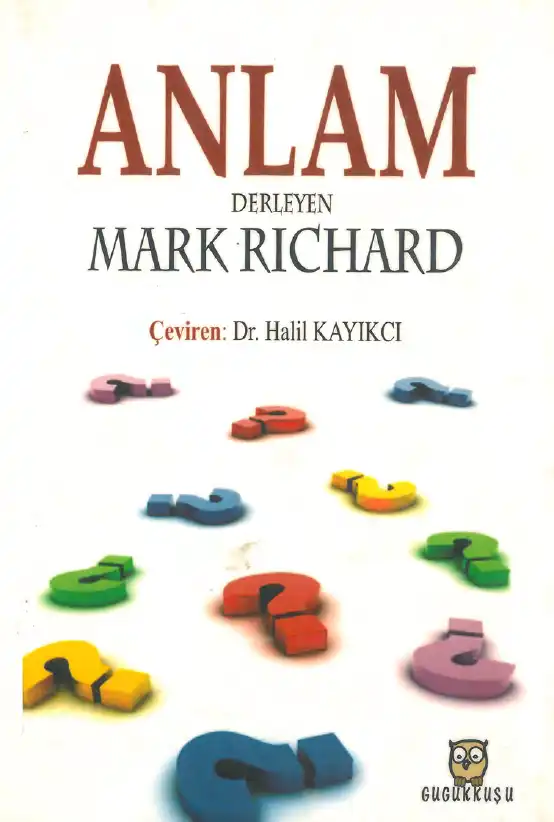 Anlam Guguk Kuşu — Mark Richard