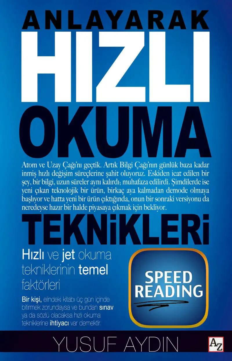 Anlayarak Hızlı Okuma Teknikleri — Yusuf Alperen Aydın