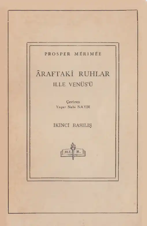 Araftaki Ruhlar - İlle Venüs'ü — Prosper Mérimée