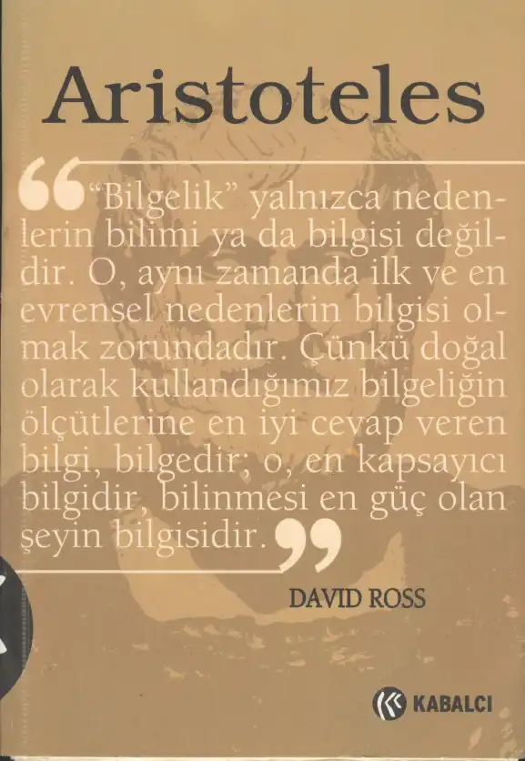 Aristoteles — W. D. Ross