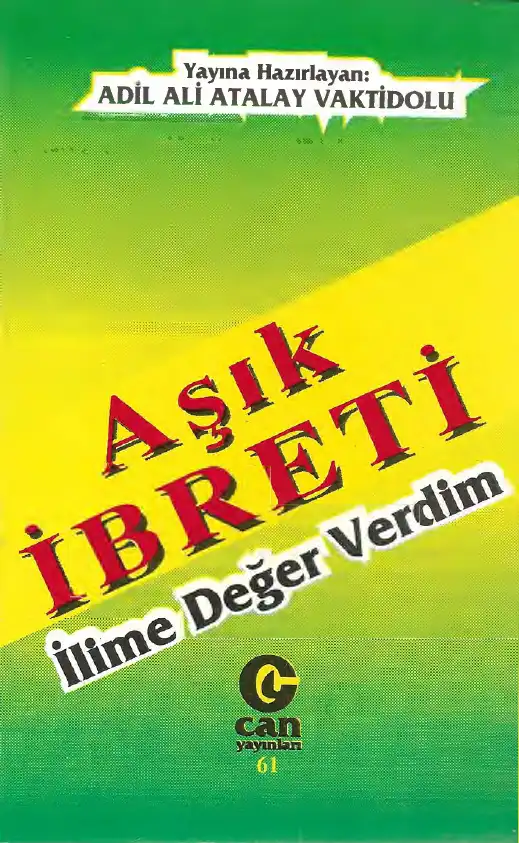 Aşık İbreti — Adil Ali Atalay Vaktidolu