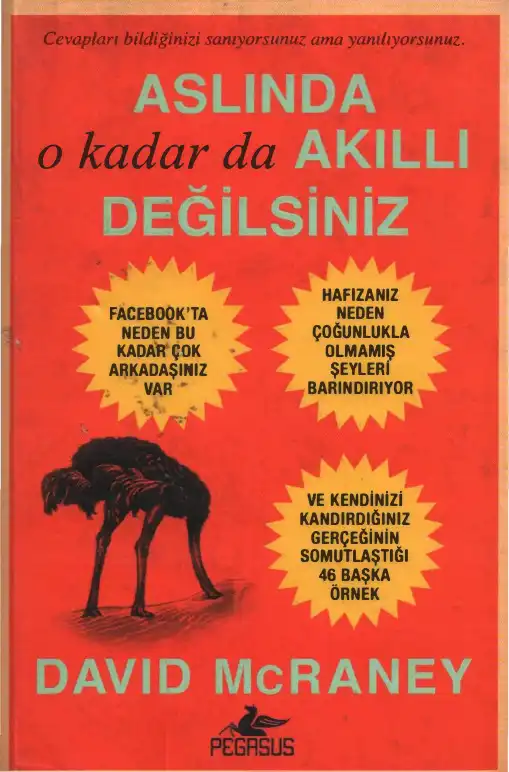 Aslında O Kadar Da Akıllı Değilsiniz — David McRaney
