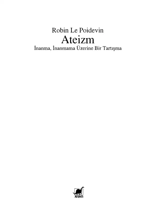 Ateizm — Robin Le Poidevin