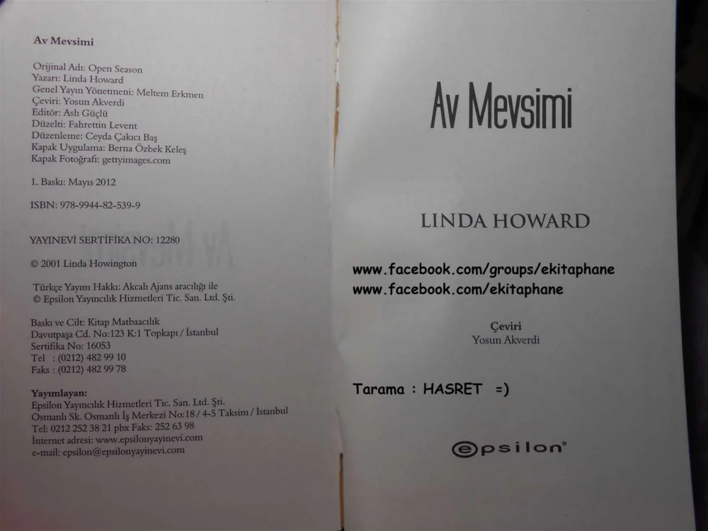 Av Mevsimi — Linda Howard