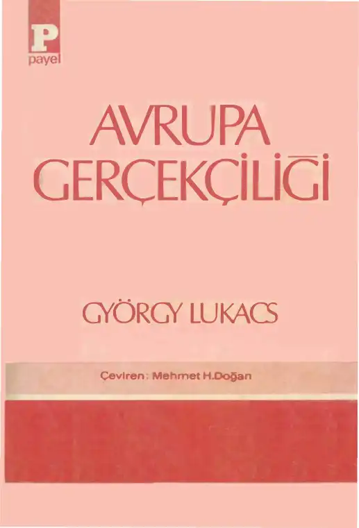 Avrupa Gerçekçiliği — György Lukács