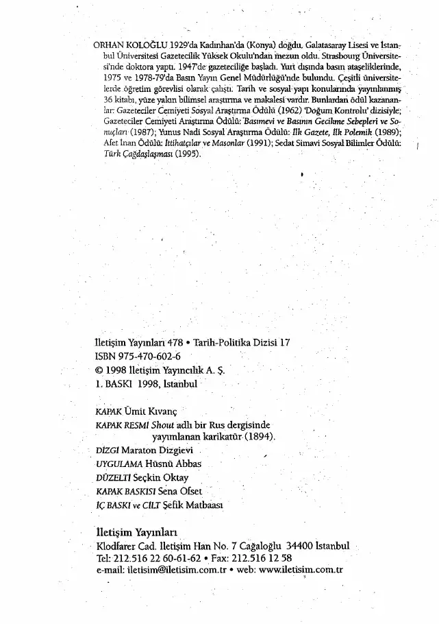 Avrupa Kıskacında Abdülhamid — Orhan Koloğlu
