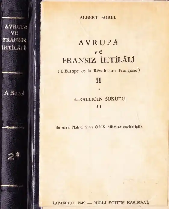 Avrupa ve Fransız İhtilali Cilt 2 — Albert Sorel