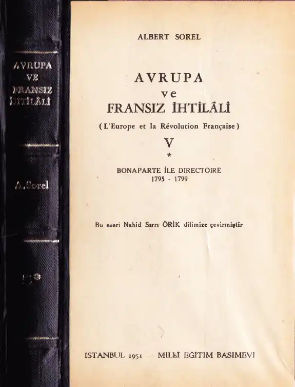 Avrupa ve Fransız İhtilali Cilt 5 — Albert Sorel
