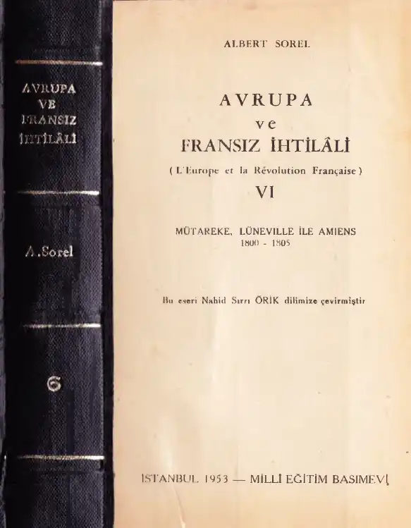 Avrupa ve Fransız İhtilali Cilt 6 — Albert Sorel