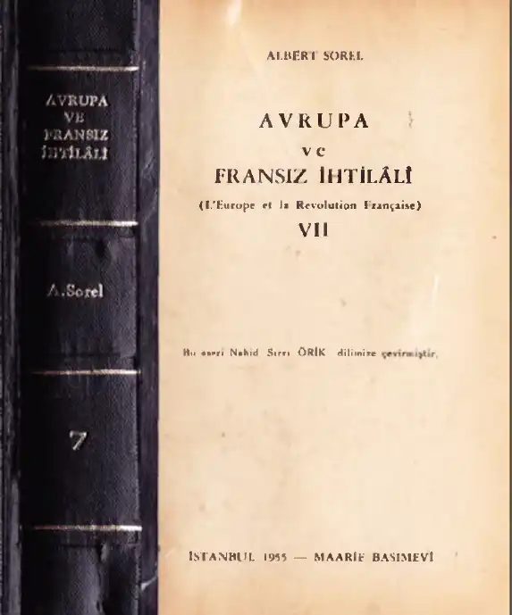 Avrupa Ve Fransız İhtilali Cilt 7 — Albert Sorel