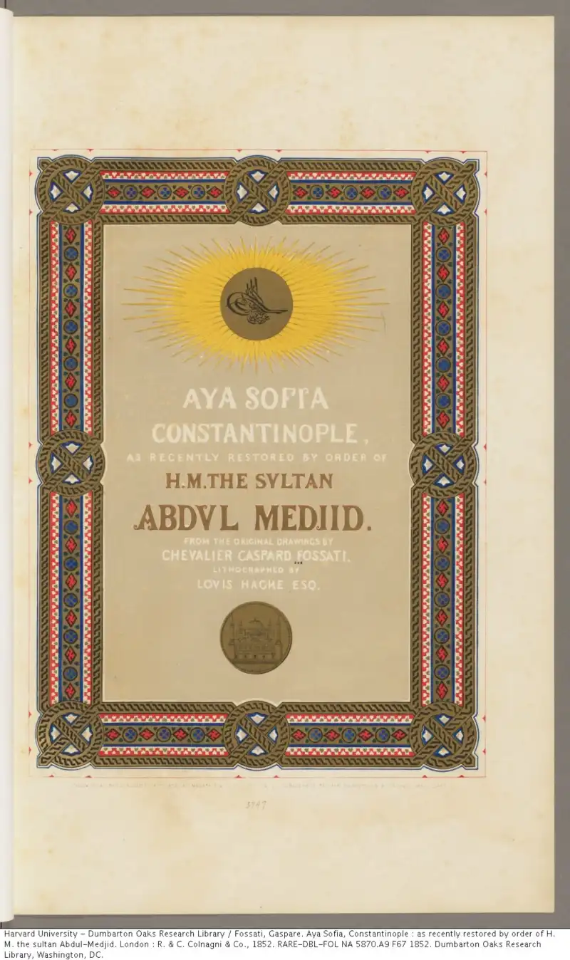 Ayasofya — Fossati