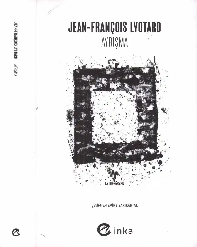 Ayrışma — Jean-François Lyotard