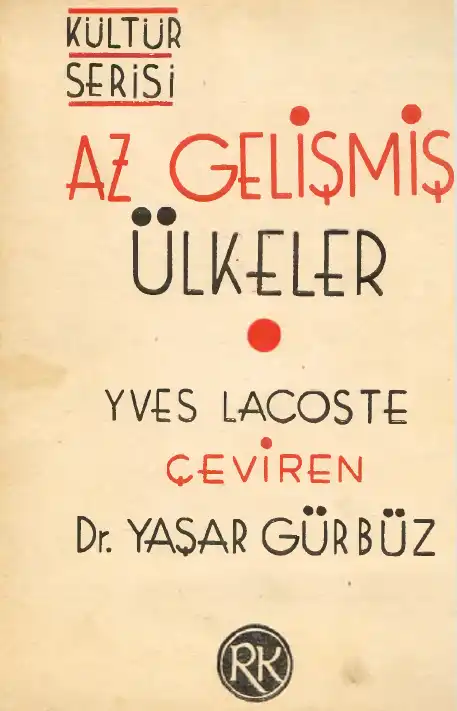 Az Gelişmiş Ülkeler — Yves Lacoste