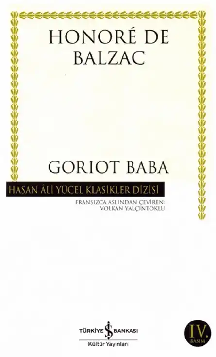 Baba Goriot — Honoré de Balzac