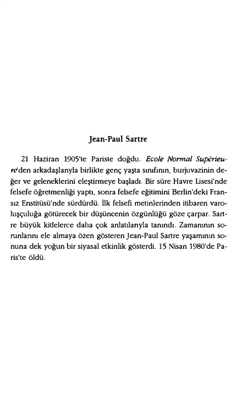 Baudelaire — Jean-Paul Sartre