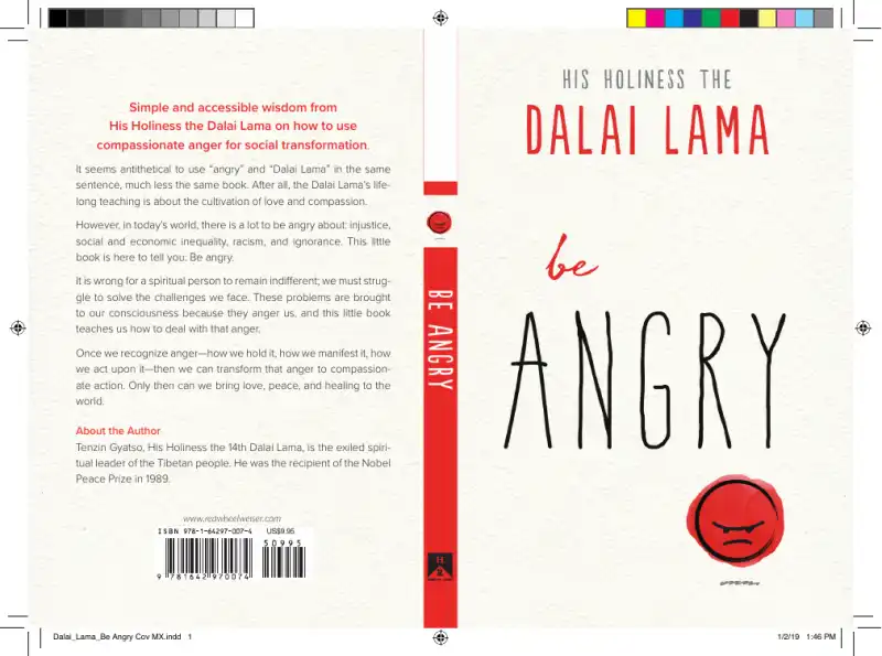 Be Angry — Dalai Lama