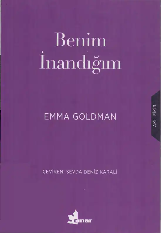 Benim İnandığım Çınar — Emma Goldman