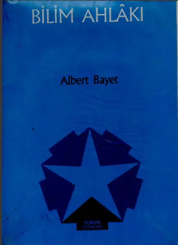 Bilim Ahlakı — Albert Bayet
