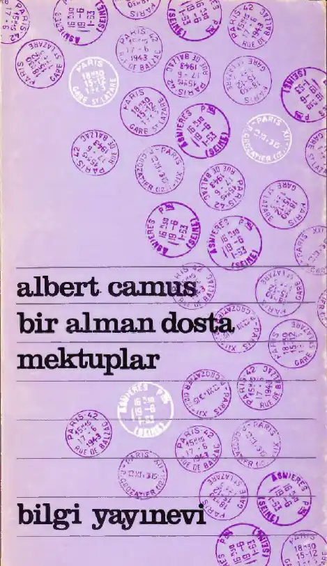 Bir Alman Dosta Mektuplar — Albert Camus