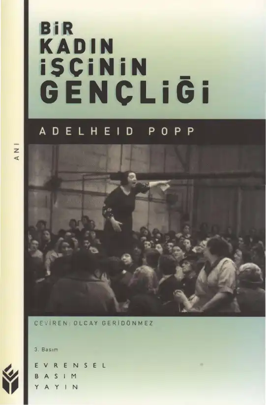 Bir Kadın İşçinin Gençliği — Adelheid Popp