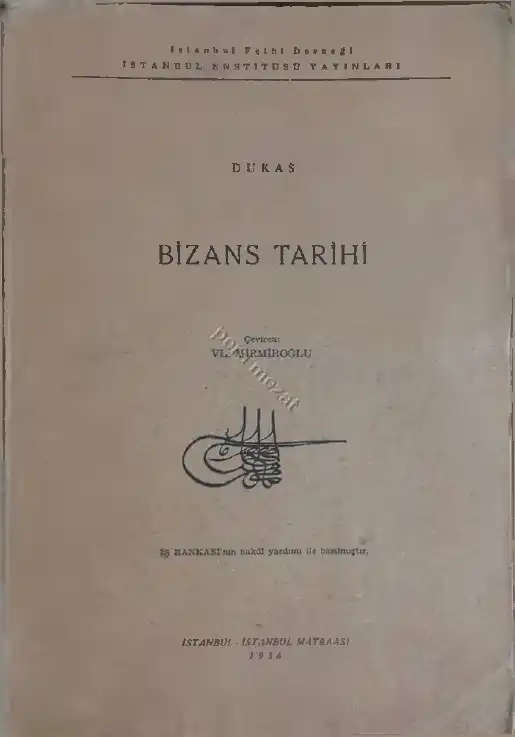 Bizans Tarihi — Dukas