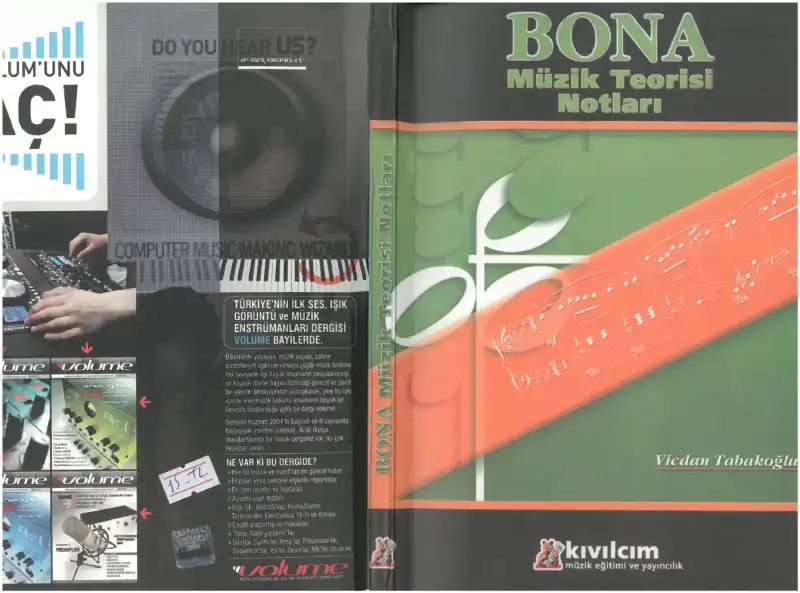 Bona Müzik Teorisi Notları — Vicdan Tabakoğlu