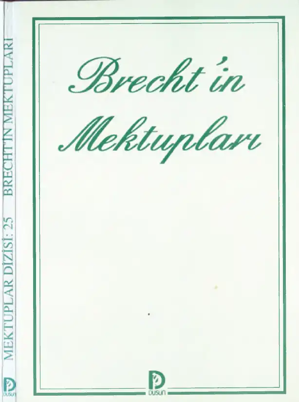 Brecht'in Mektupları — Bilinmiyor