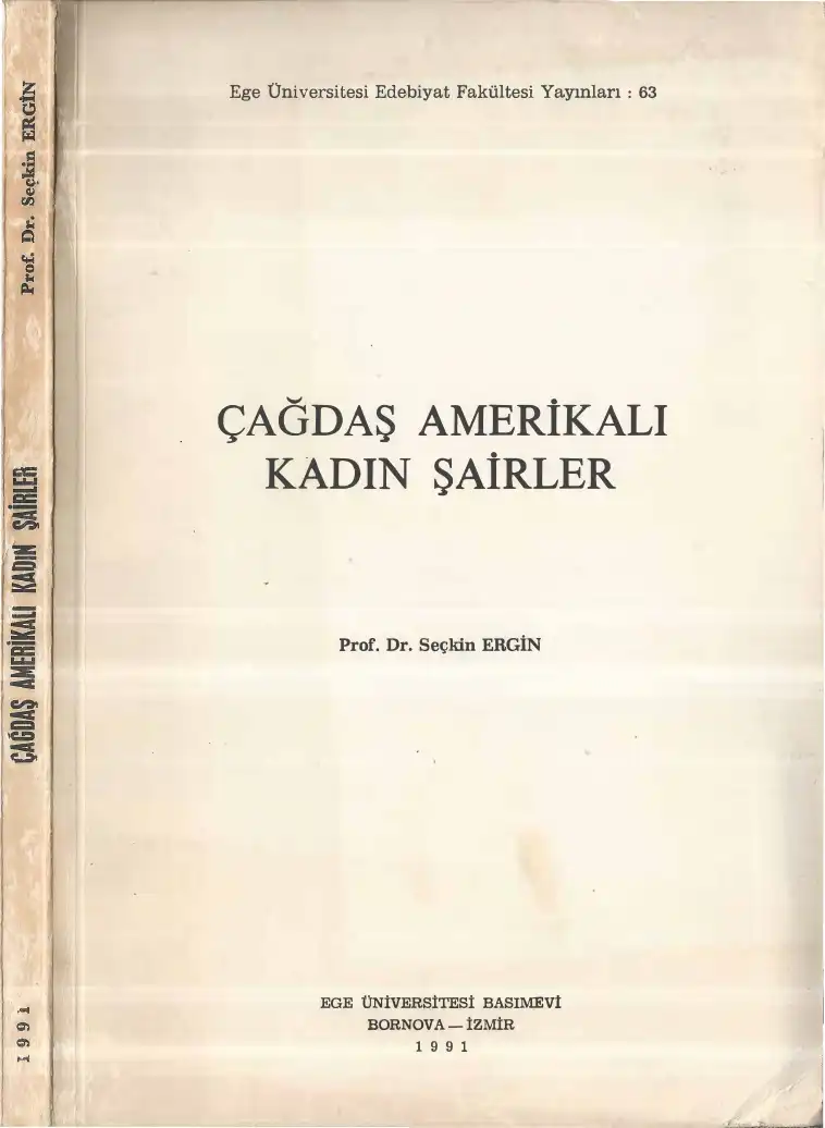 Çağdaş Amerikalı Kadın Şairler — Seçkin Ergin