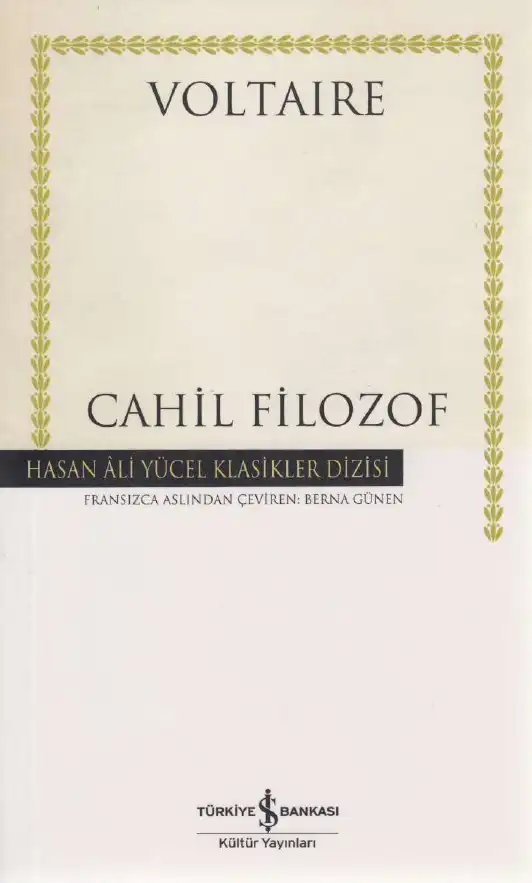 Cahil Filozof — Voltaire