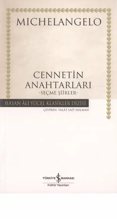 Cennetin Anahtarları - Seçme Şiirler — Michelangelo
