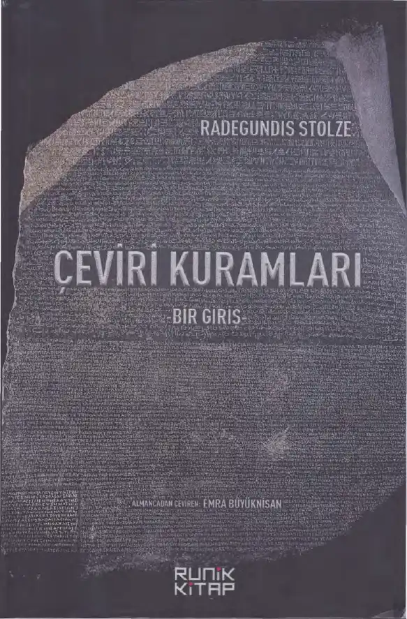 Çeviri Kuramları — Radegundis Stolze