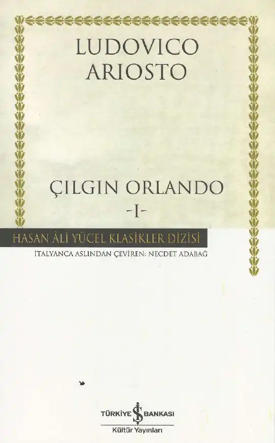 Çılgın Orlando 1 — Ludovico Ariosto