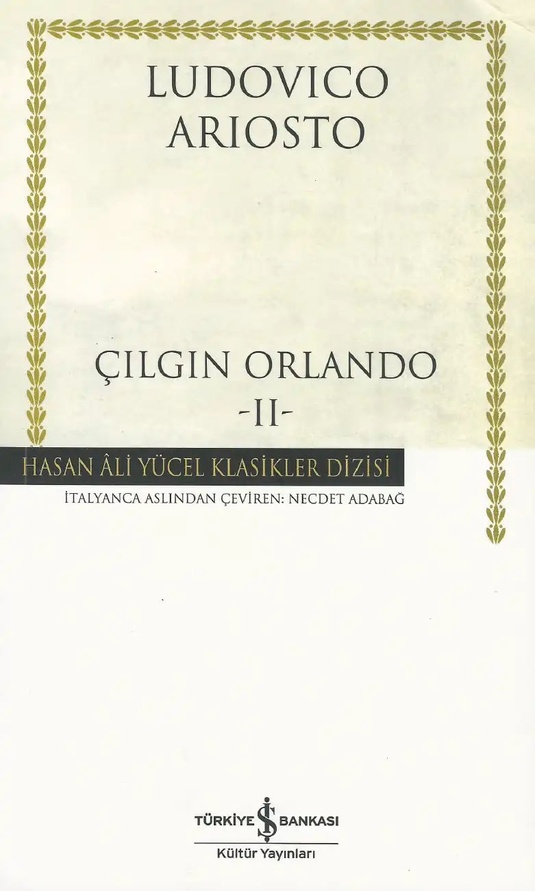 Çılgın Orlando 2 — Ludovico Ariosto