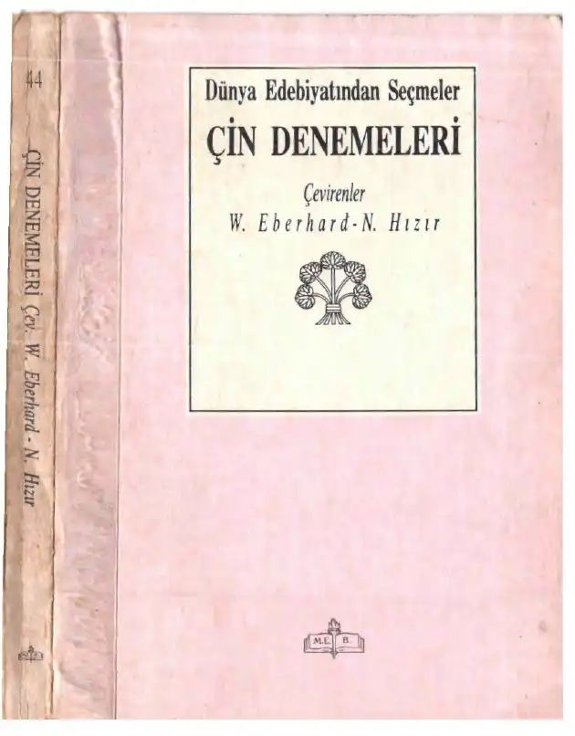 Çin Denemeleri — Wolfram Eberhard