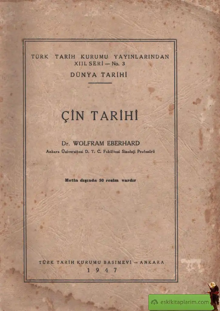 Çin Tarihi — Wolfram Eberhard