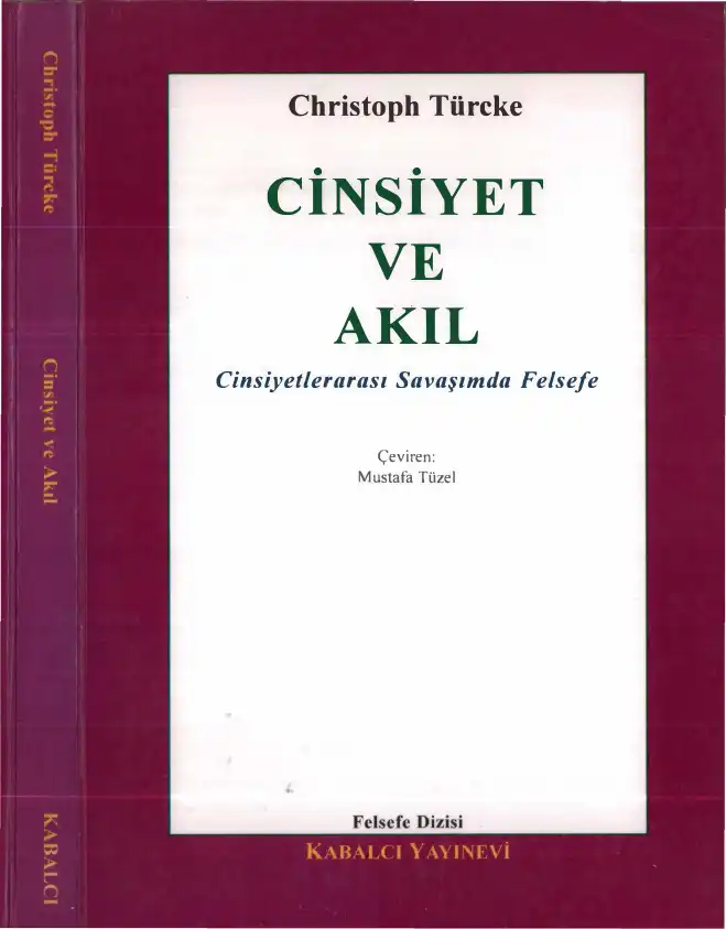 Cinsiyet Ve Akıl — Christoph Türcke
